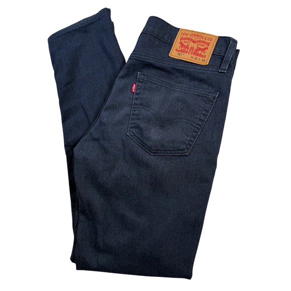 Levi Strauss & Co Other - Levi's 511 Mens 31x32 Dark‎ Wash Slim Fit Pants Cotton Polyester Blend